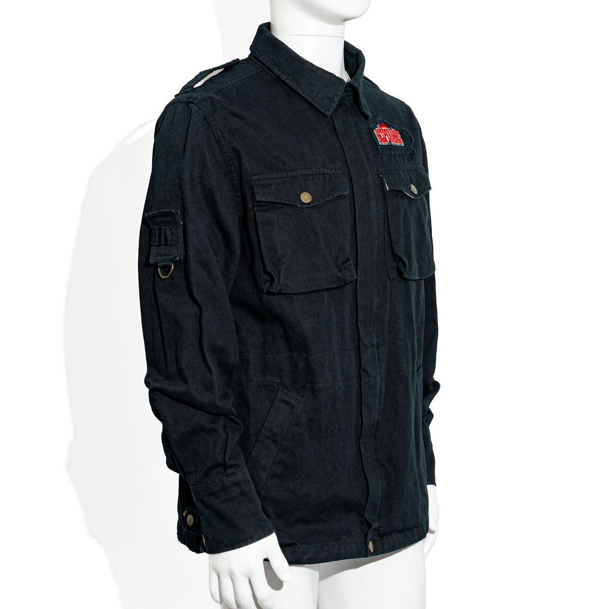 Giacca jeans Desperados Giacca evento Giacca fan nera, taglia M – Vista 2
