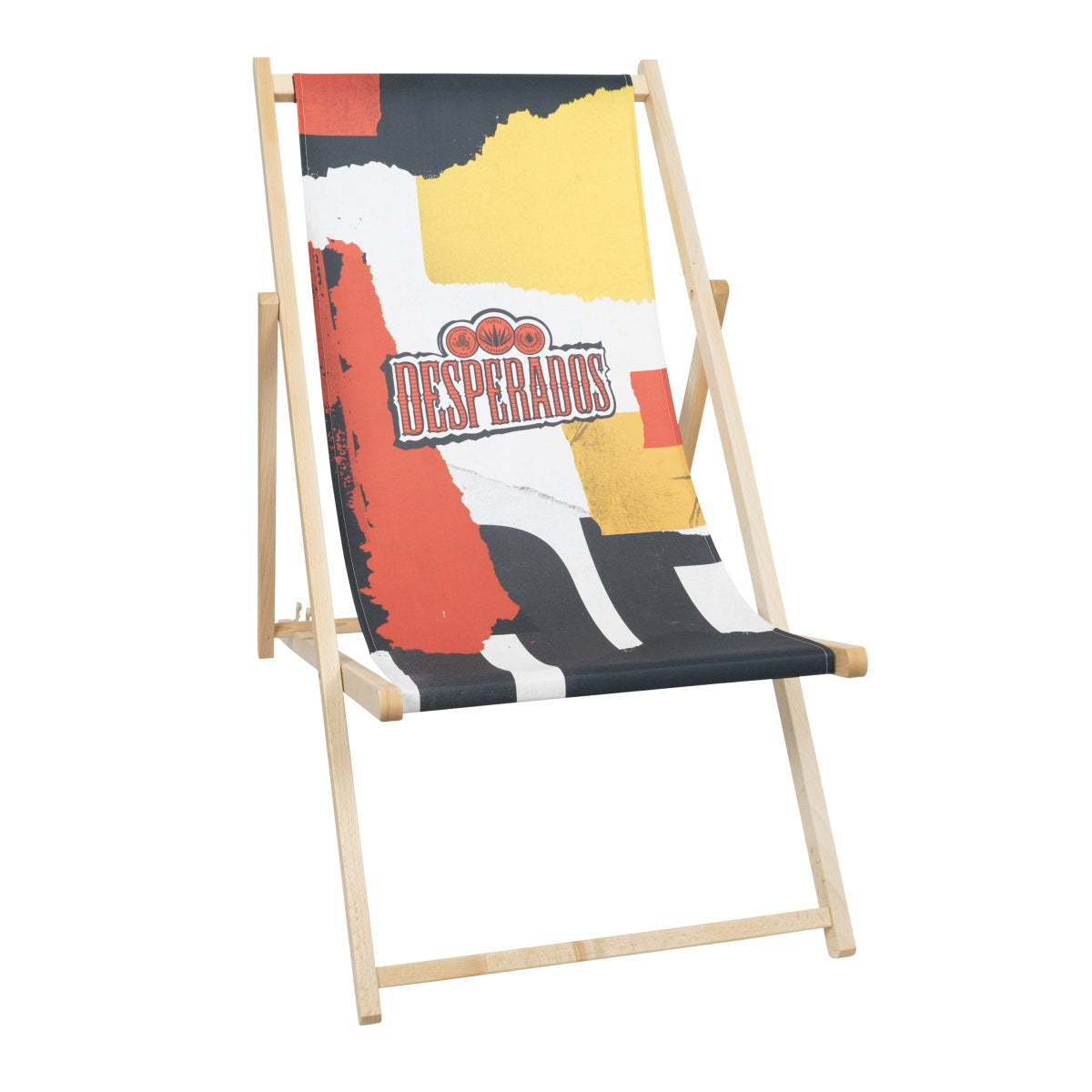 Desperados Sedia a sdraio pieghevole da spiaggia, da giardino, da campeggio, mobile Chai