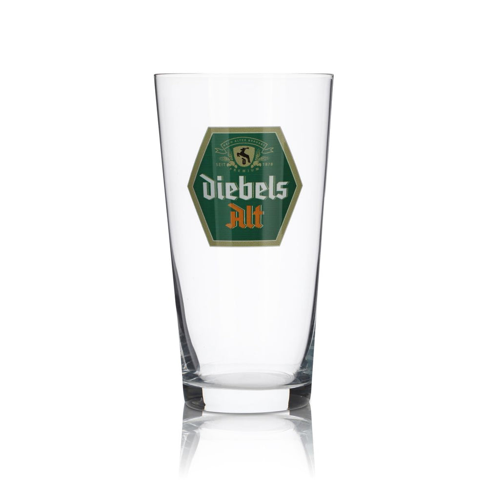 Bicchiere per birra Altbier Diebels  0,3 l Bicchieri Altbecher Bicchieri a forma di bastone Bicchieri retrò Willibecher