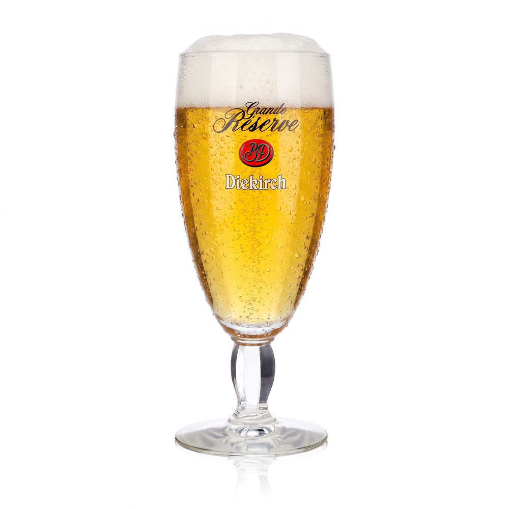 Bicchiere da birra Diekirch da 0,25 L, modello "Grande Réserve" Durobor Worthington