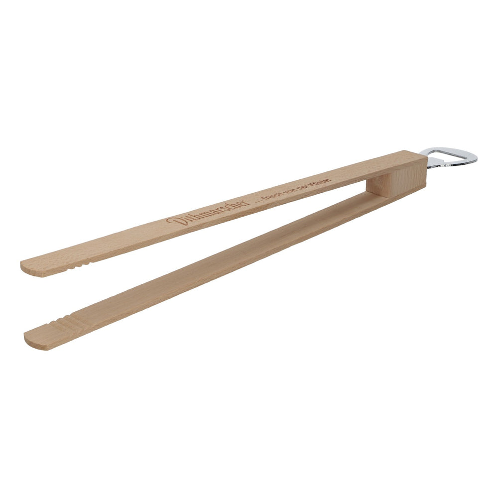 Pinze da barbecue Dithmarscher in legno con apribottiglie, birra, BBQ, costa, 35 cm
