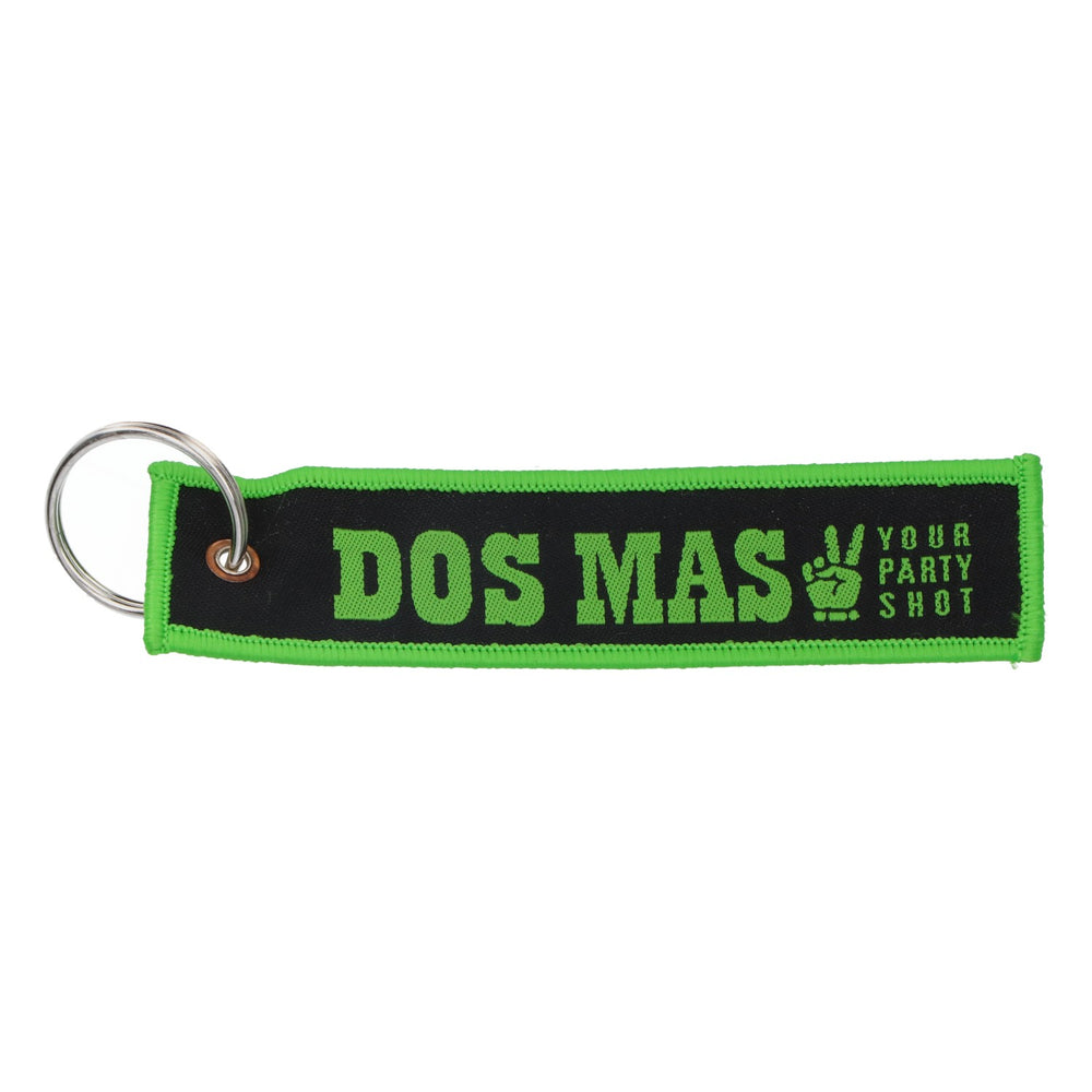 Dos Mas Liquore Portachiavi Lanyard Portachiavi in tessuto Amico della notte