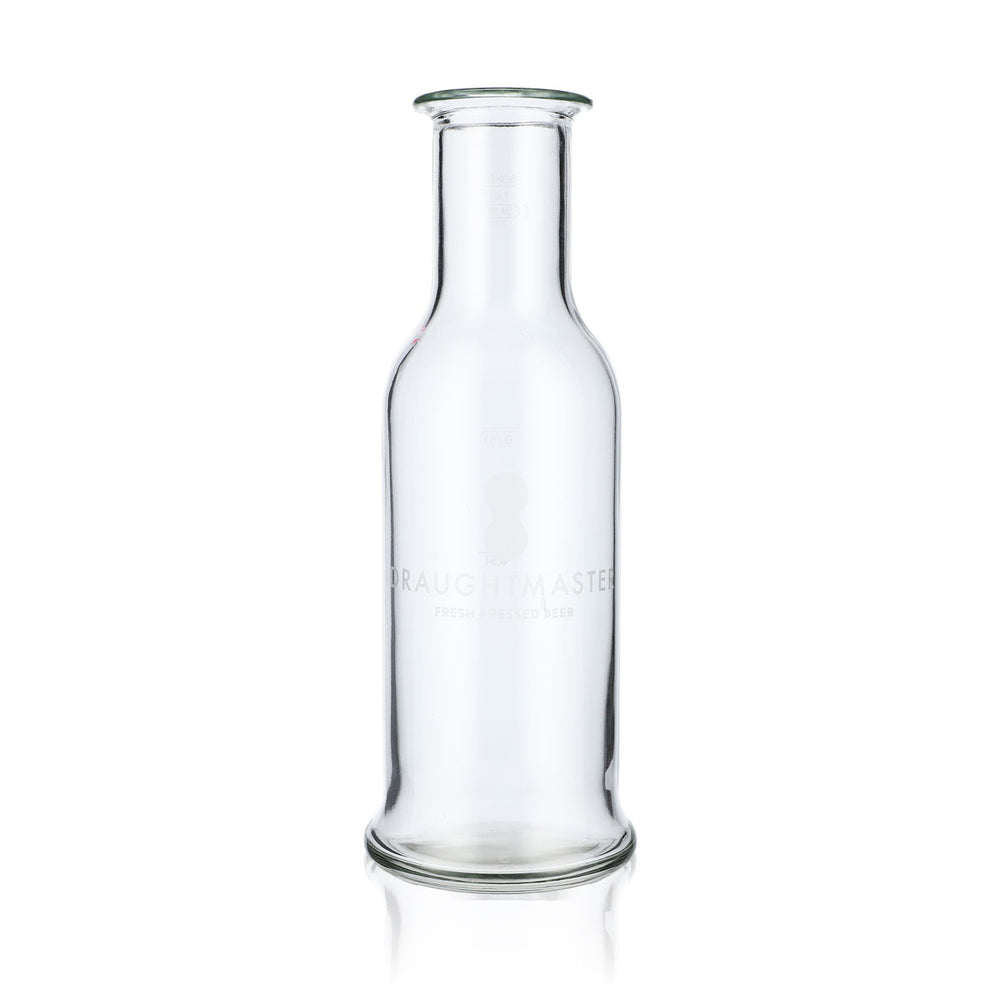Draughtmaster Caraffa per birra da 1,0 l Caraffa Bicchieri da birra Versatore Bicchiere da birra Purity