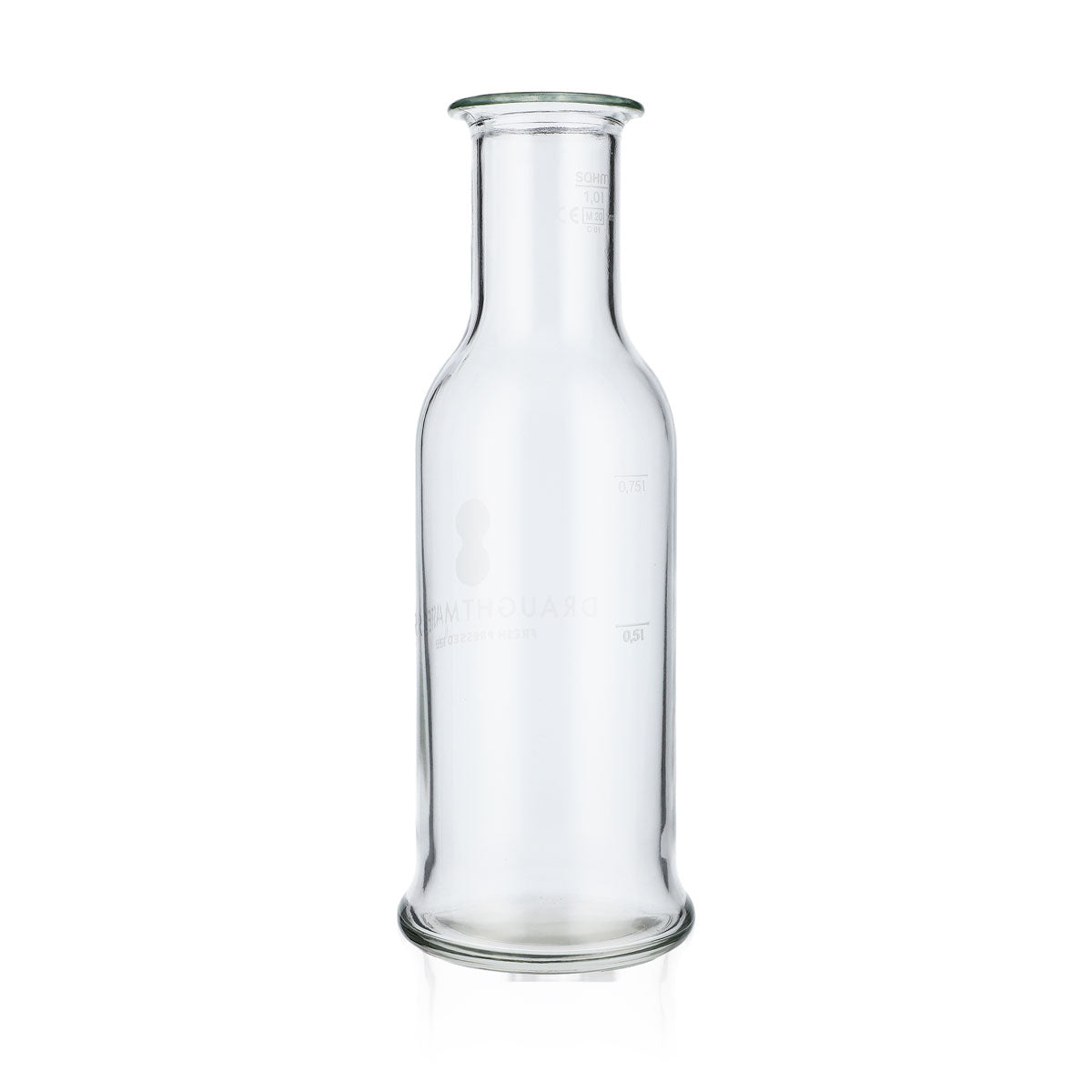 Draughtmaster Caraffa per birra da 1,0 l Caraffa Bicchieri da birra Versatore Bicchiere da birra Purity – Vista 3