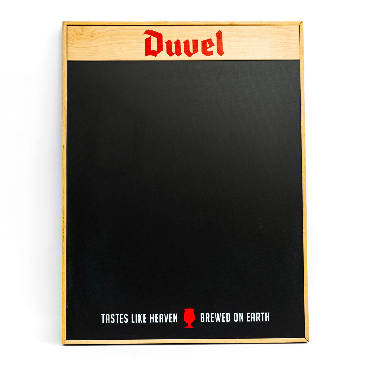 Duvel Birra Lavagna in legno Cornice Menu Decorazione da parete