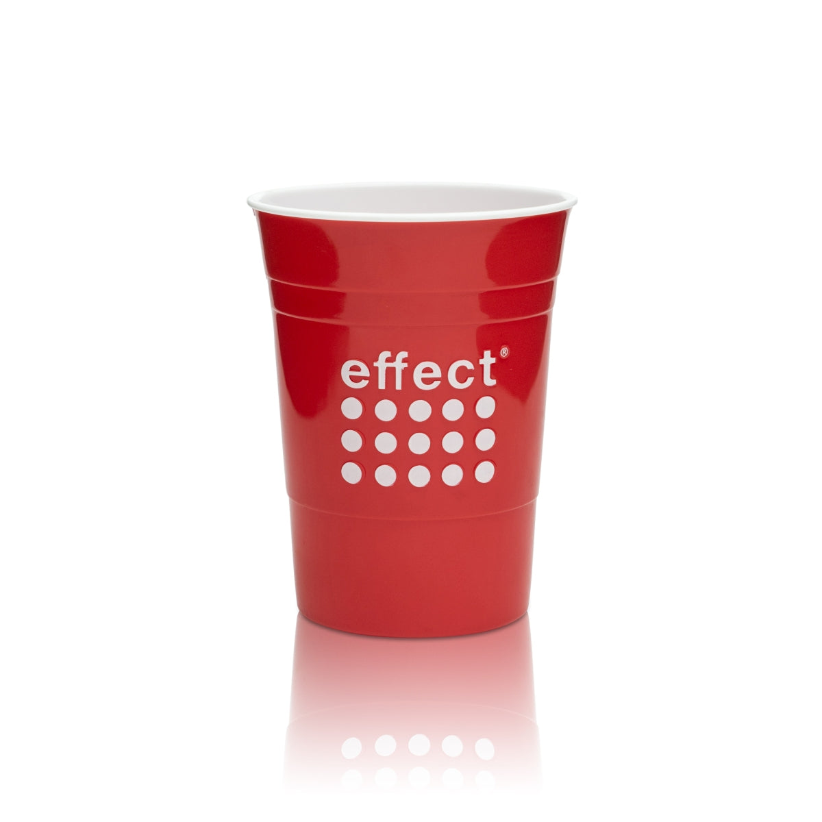 Effect Bicchiere 0,3 l riutilizzabile Red Cup Bicchieri in plastica Beer Pong Bicchiere in plastica – Vista 4