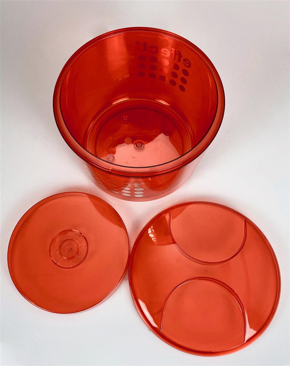 Effect Energy Acryl Contenitore per cubetti di ghiaccio Icecube in tre parti 10 l Box per ghiaccio rosso – Vista 7