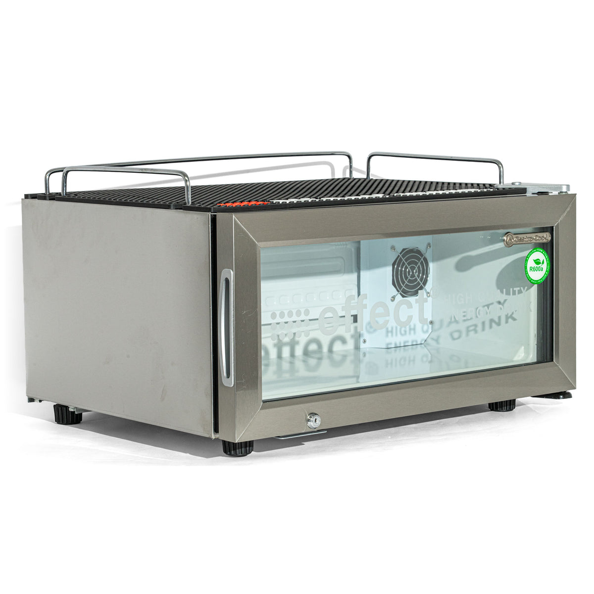 Effect Energy Frigorifero Mini Fridge Frigorifero con porta in vetro 30x60x48cm Mini Cooler – Vista 3