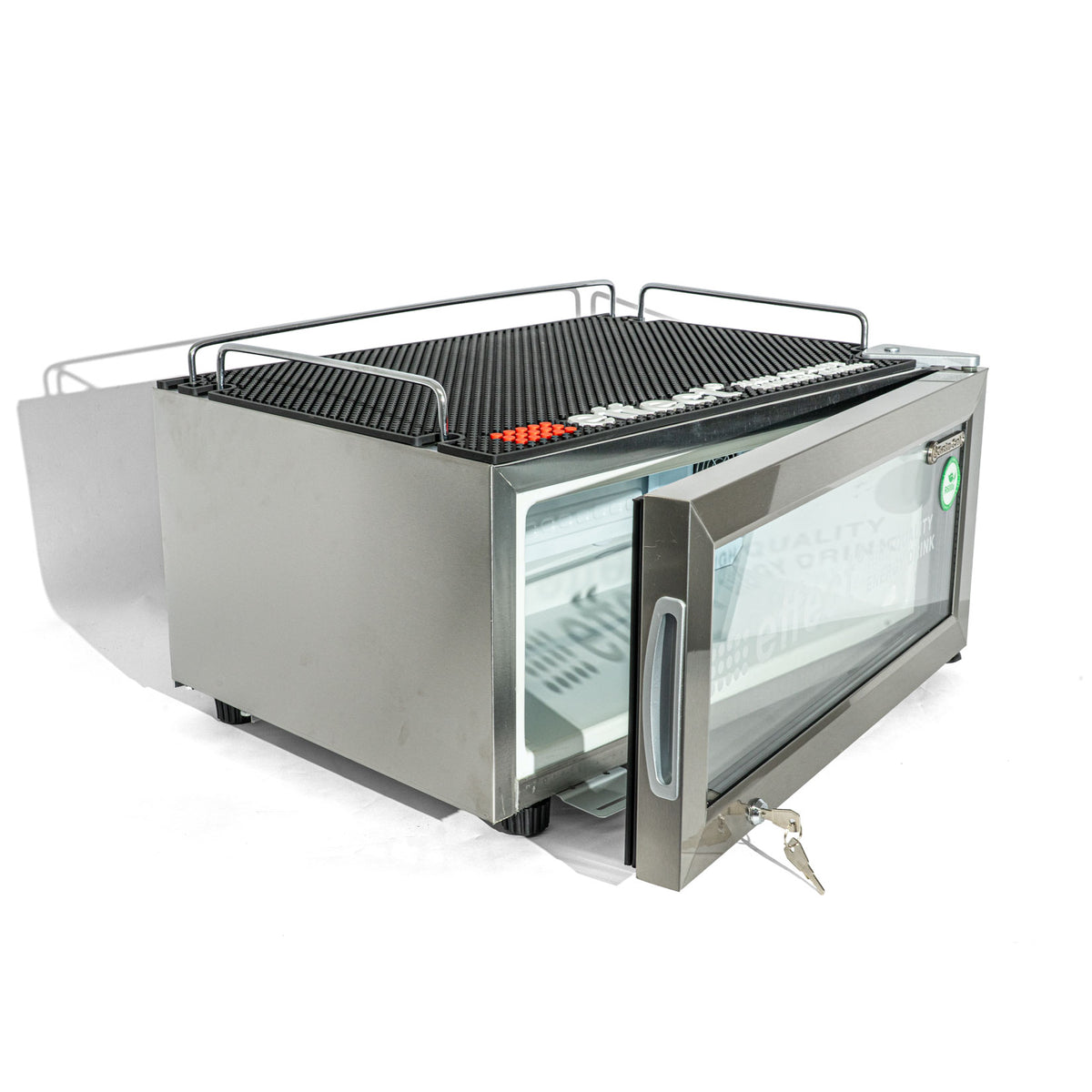 Effect Energy Frigorifero Mini Fridge Frigorifero con porta in vetro 30x60x48cm Mini Cooler – Vista 7