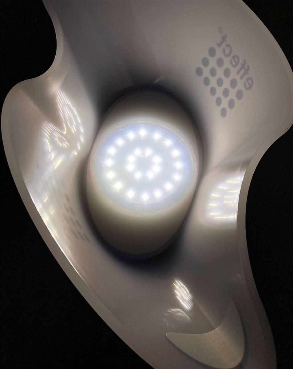 Effect Energy LED Raffredda bottiglie a batteria Contenitore per cubetti di ghiaccio Vaschetta grande rossa nuova – Vista 7