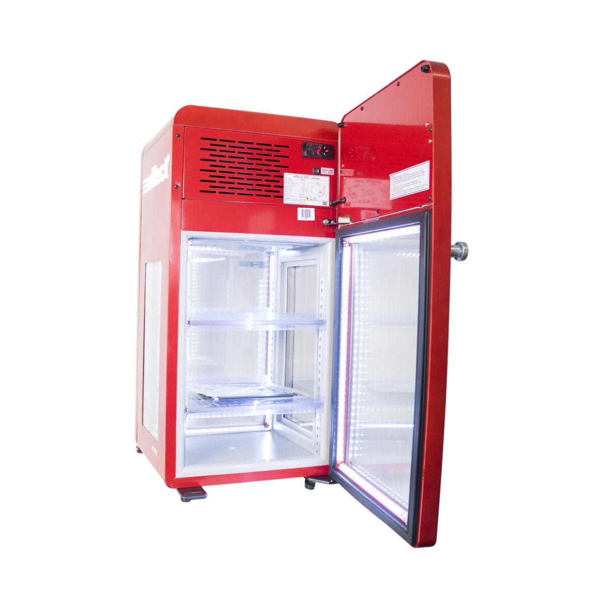 Effetto frigorifero 360 gradi Cooler 78L Eco LED Luminated Fridge Raffredda bevande – Vista 5