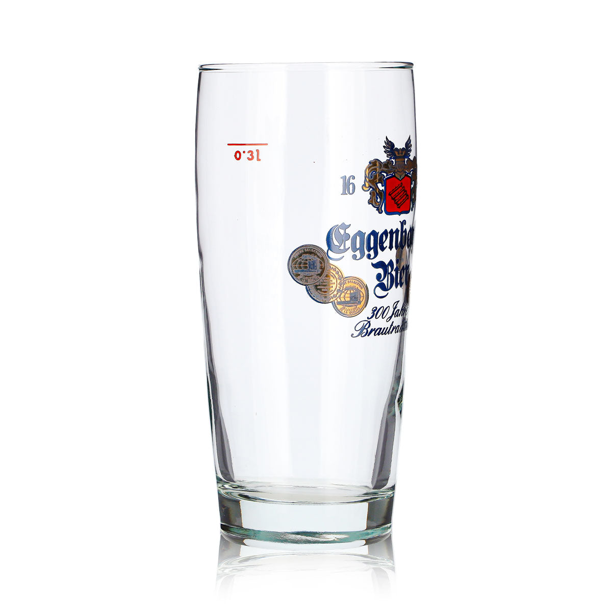 Bicchiere da birra Eggenberger da 0,3 l – 300 anni di tradizione birraria – Vista 3