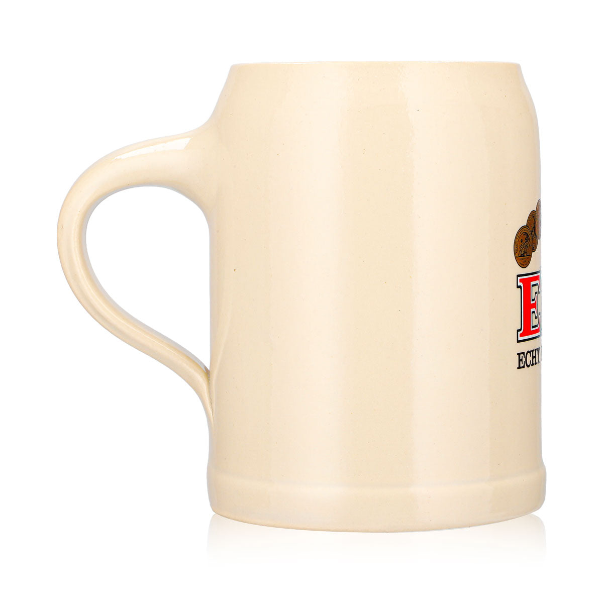Bicchiere da birra Eku da 0,5 l, boccale in terracotta, vera terracotta di Kulmbach – Vista 4