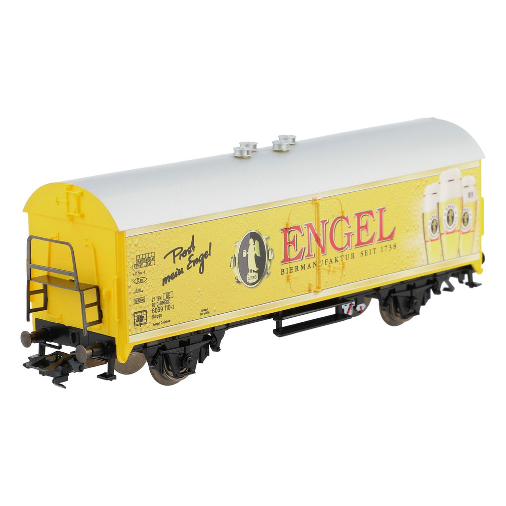 Birra Engel Carro refrigerato Märklin H0 con motivo pubblicitario "Prost mein Engel" (Salute, mio angelo)