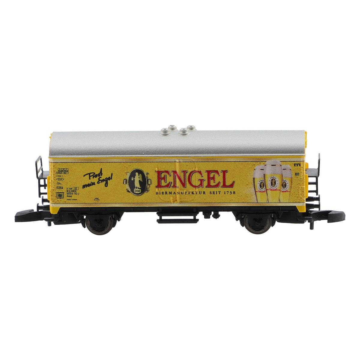 Birra Engel Märklin Carro refrigerato Mini Scala Z con motivo pubblicitario "Prost mein Engel" (Salute, mio angelo) – Vista 2