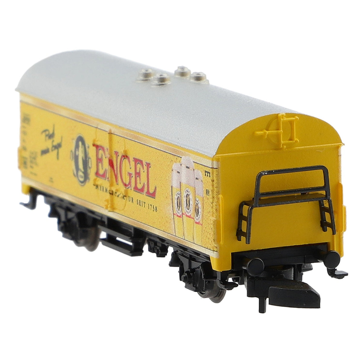 Birra Engel Märklin Carro refrigerato Mini Scala Z con motivo pubblicitario "Prost mein Engel" (Salute, mio angelo) – Vista 3