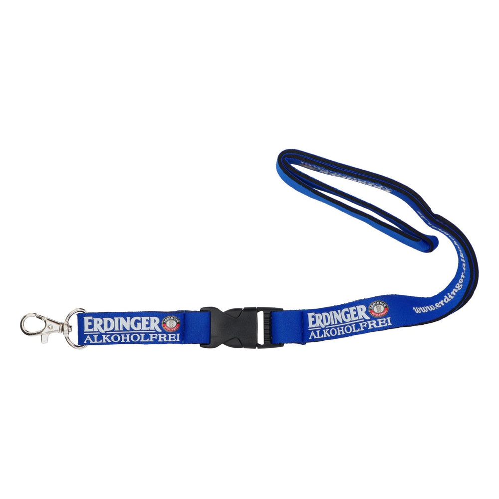 Portachiavi Erdinger Weißbier Lanyard blu "Analcolico"