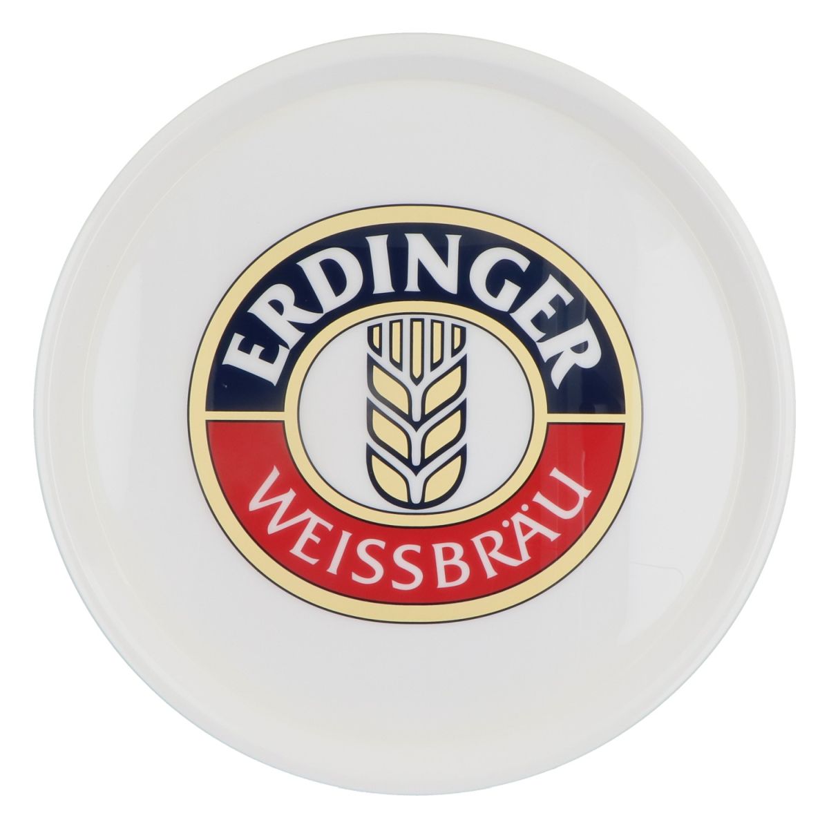 Vassoio da servizio per birra bianca Erdinger  Vassoio rotondo Vassoio da cameriere Rotondo Bianco