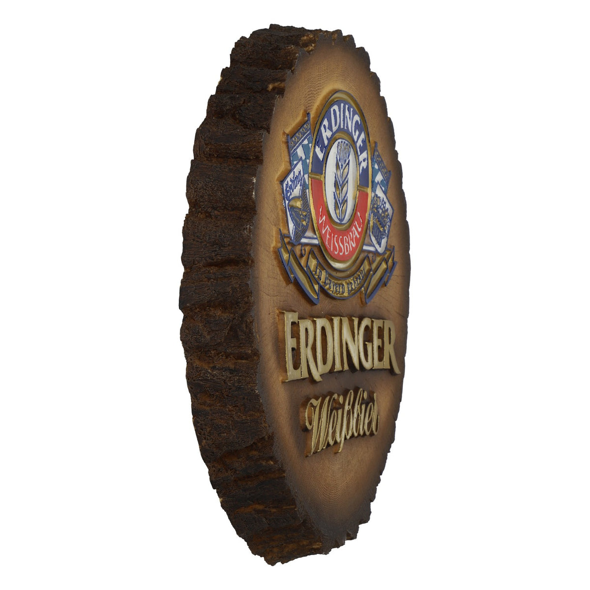 Decorazione da parete Erdinger Weissbräu a forma di sottobicchiere in plastica – Vista 2