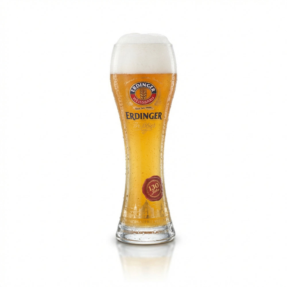 Erdinger Weissbräu Weißbier Bicchiere 0,5 l Edizione da collezione per il 130° anniversario Weizen