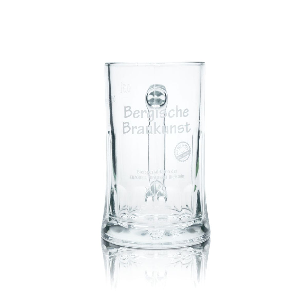 Birrificio Erzquell Brauerei Bielstein Bicchiere da birra 0,3 l Boccale Bergische Braukunst Humpen