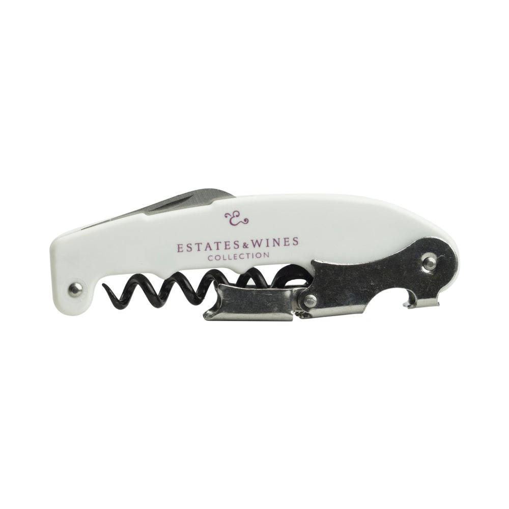 Estates & Wines Coltello da vino Cavatappi Collezione Bianca Sommelier
