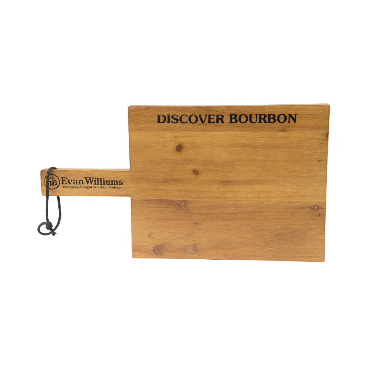 Evan Williams Whiskey Brett Tagliere in legno marrone per la cucina e la colazione – Vista 5