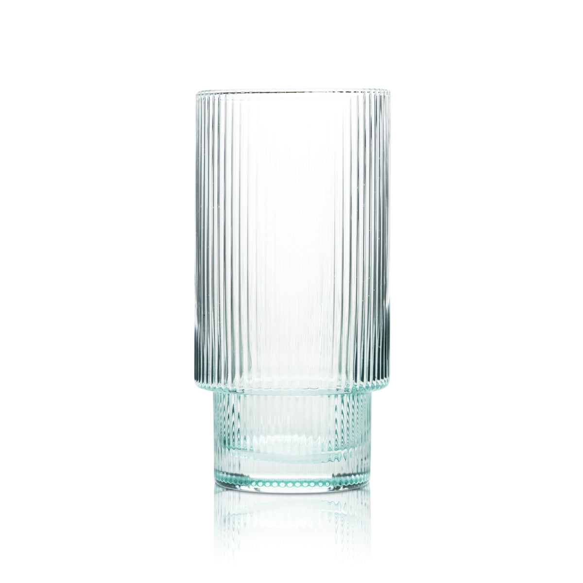 Bicchiere da gin Ferdinands 0,4 l Bicchieri da long drink in rilievo blu Cocktail Highball Tumbler