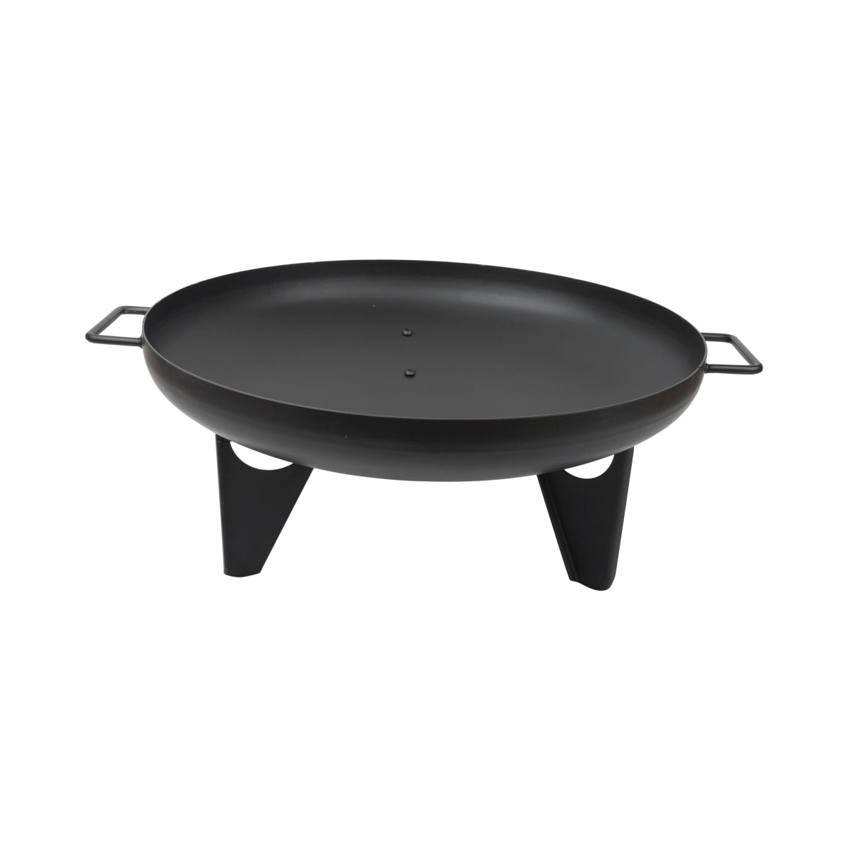 Braciere 60 cm Focolare Braciere da esterno Giardino Acciaio grezzo Camino Fuoco