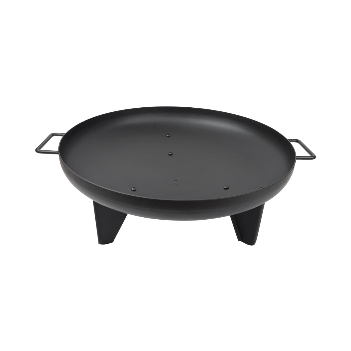 Braciere 60 cm Focolare Braciere da esterno Giardino Acciaio grezzo Camino Fuoco – Vista 2