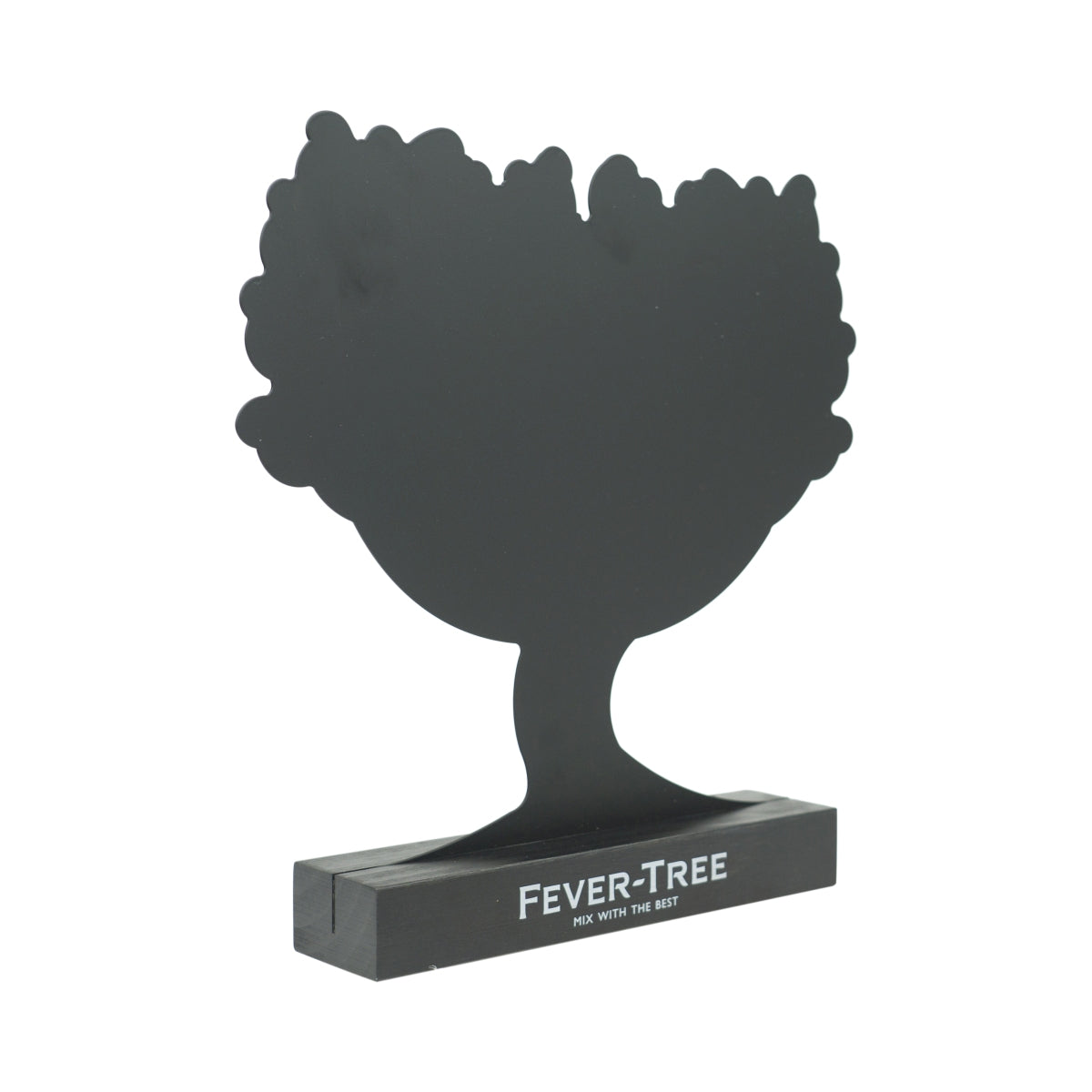Fever Tree Tonic Lavagna da tavolo in metallo nero Gin Menu