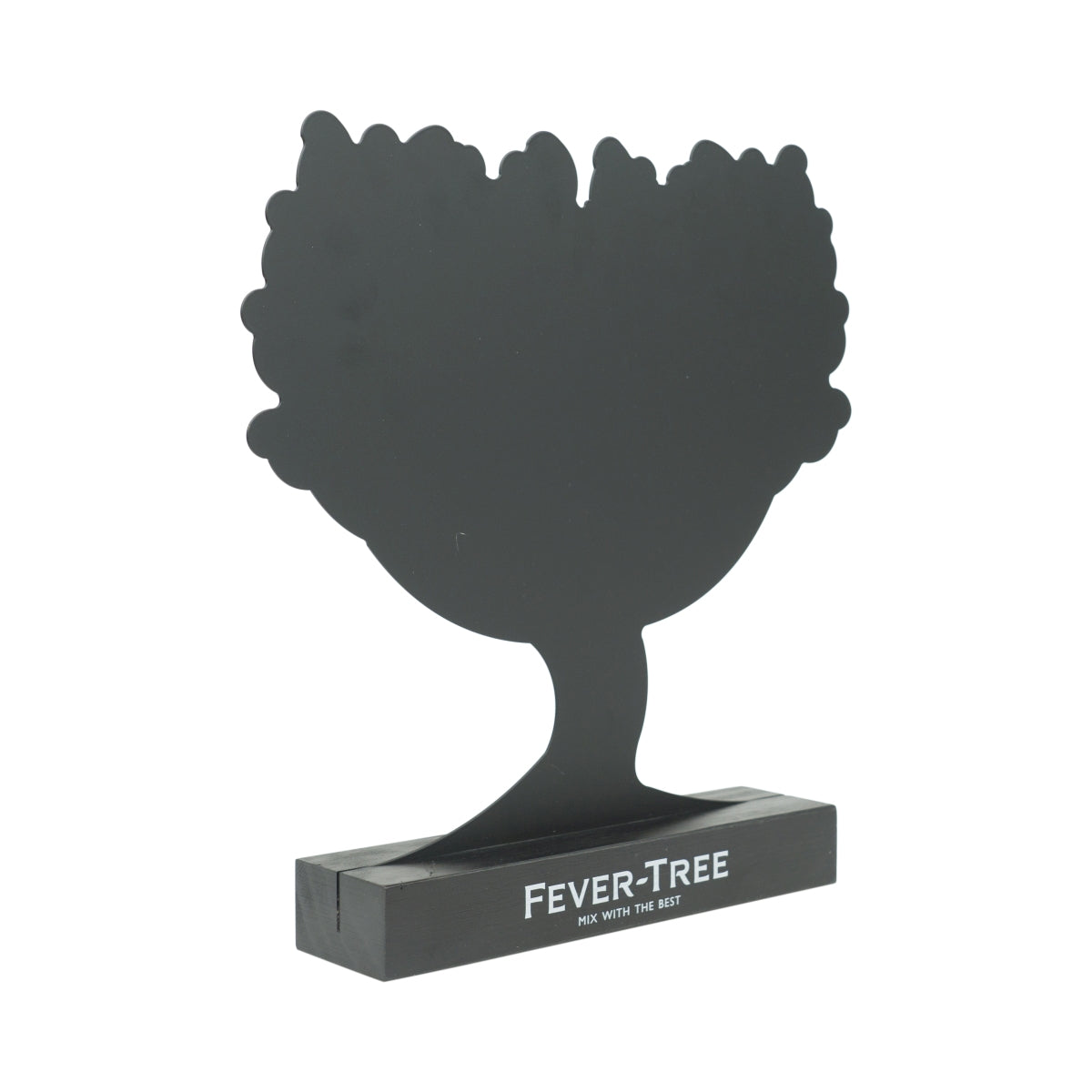 Fever Tree Tonic Lavagna da tavolo in metallo nero Gin Menu – Vista 2