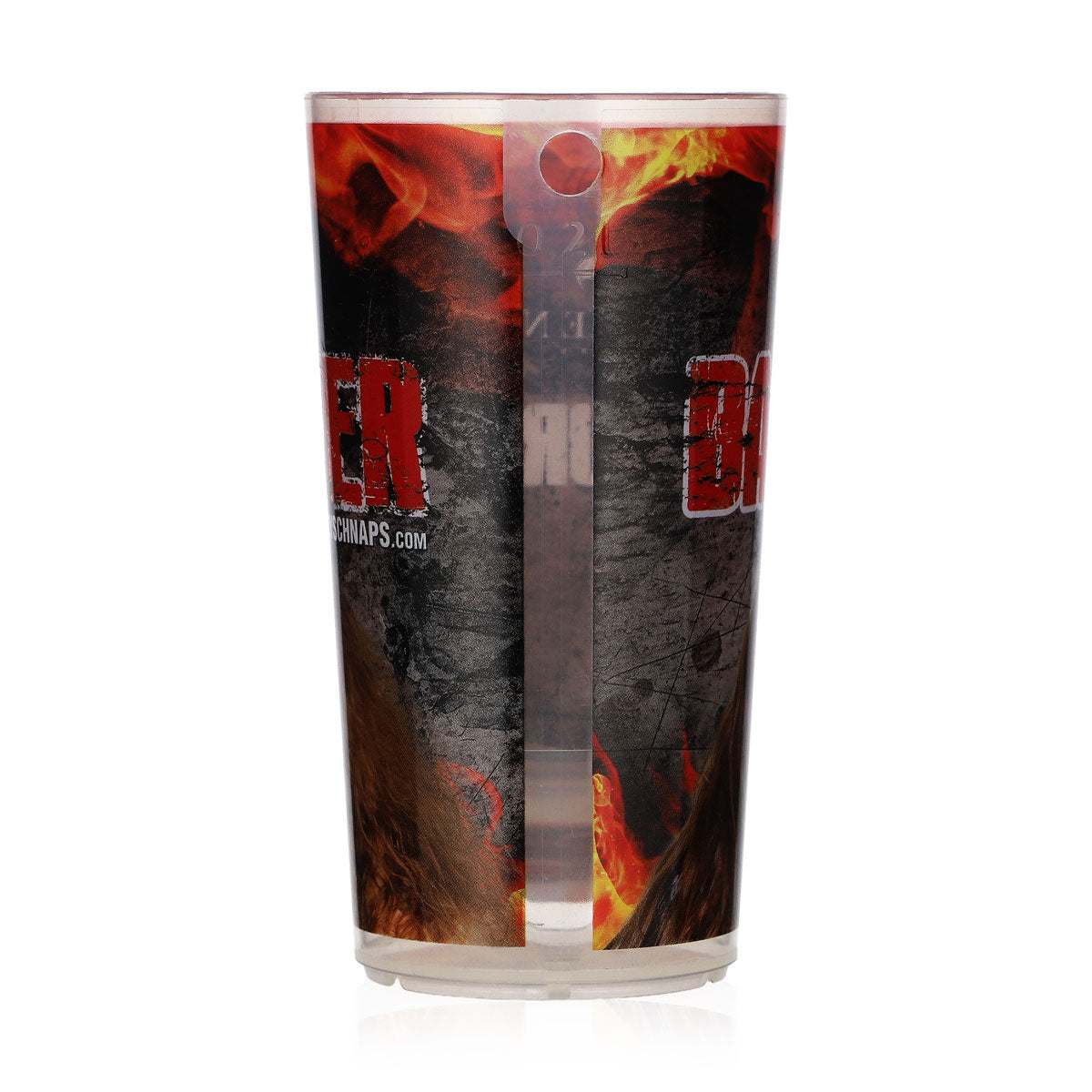 Bicchiere da liquore "Ficken" "Bang Your Becher" 0,2 l, bicchiere riutilizzabile in plastica – Vista 4