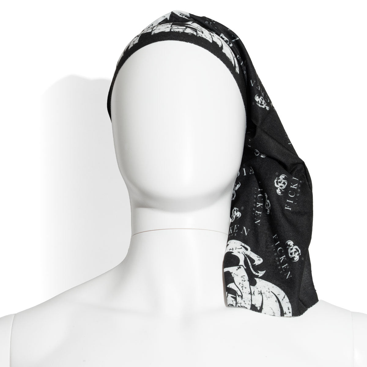 Fucking Liquor Sciarpa Bandana NUOVA nella confezione originale nera Collare Multifunzionale – Vista 3