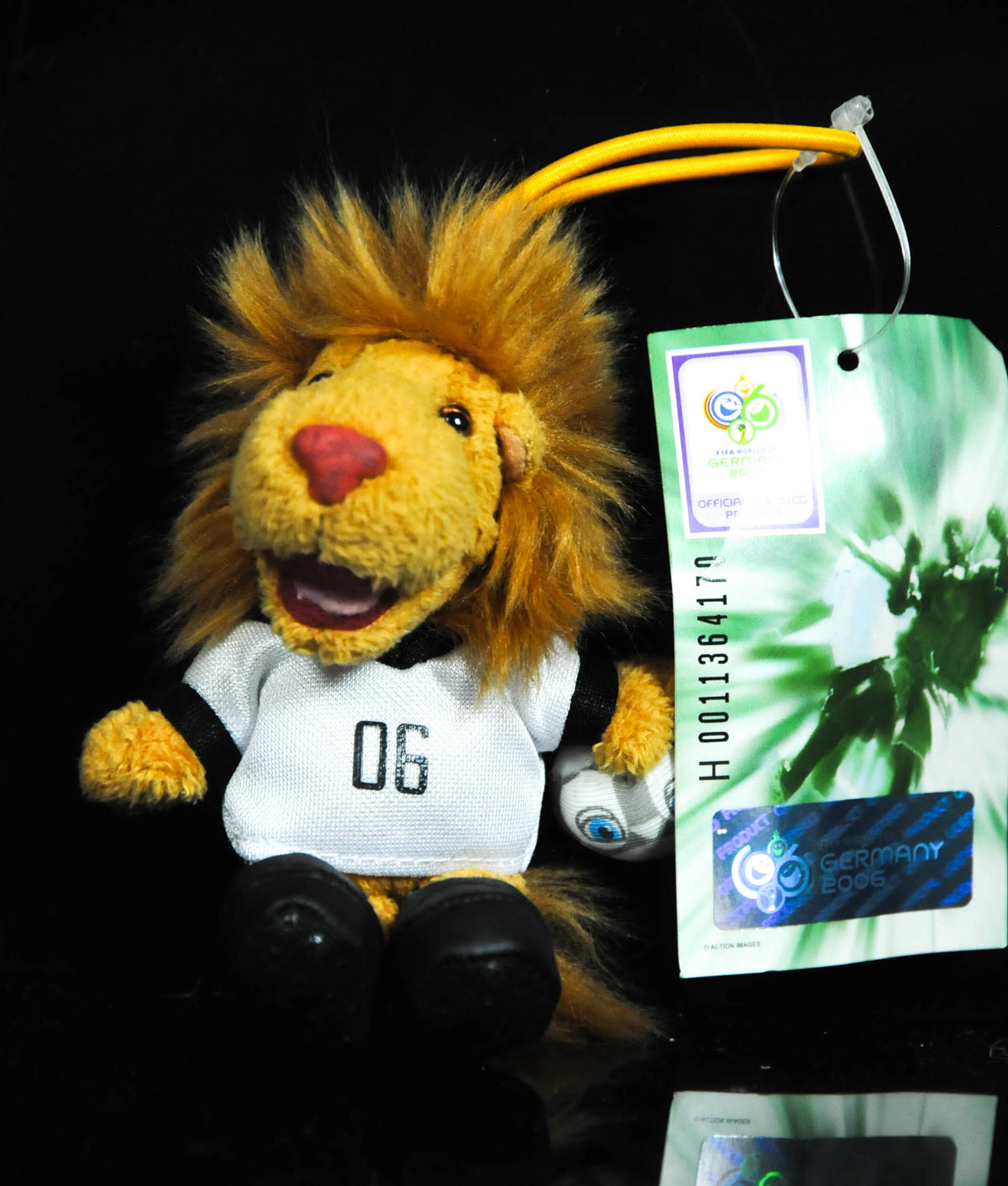 FIFA Nici Goleo Coppa del Mondo 2006 Mascotte Leone Peluche Peluche Peluche