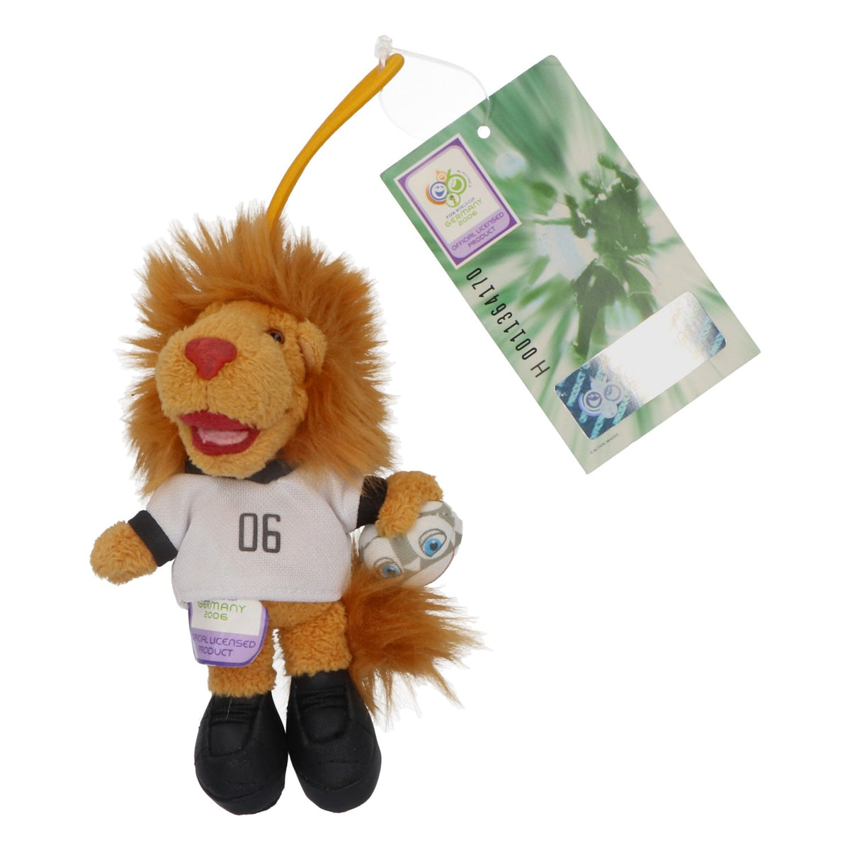 FIFA Nici Goleo Coppa del Mondo 2006 Mascotte Leone Peluche Peluche Peluche – Vista 2