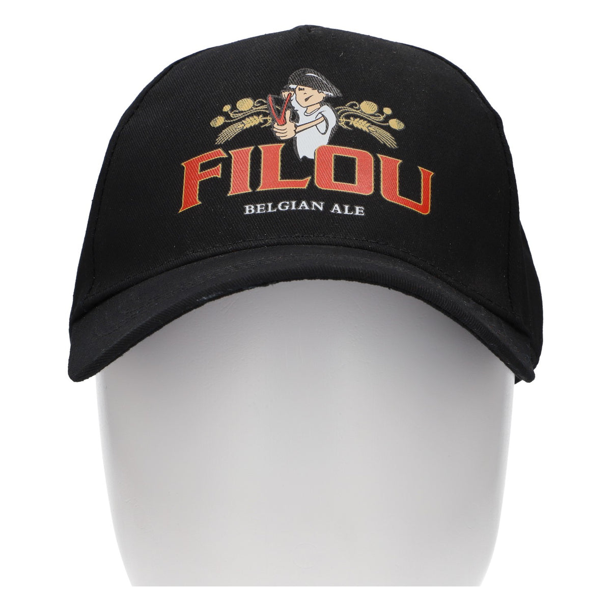 Cappellino da birra Filou nero – Vista 2