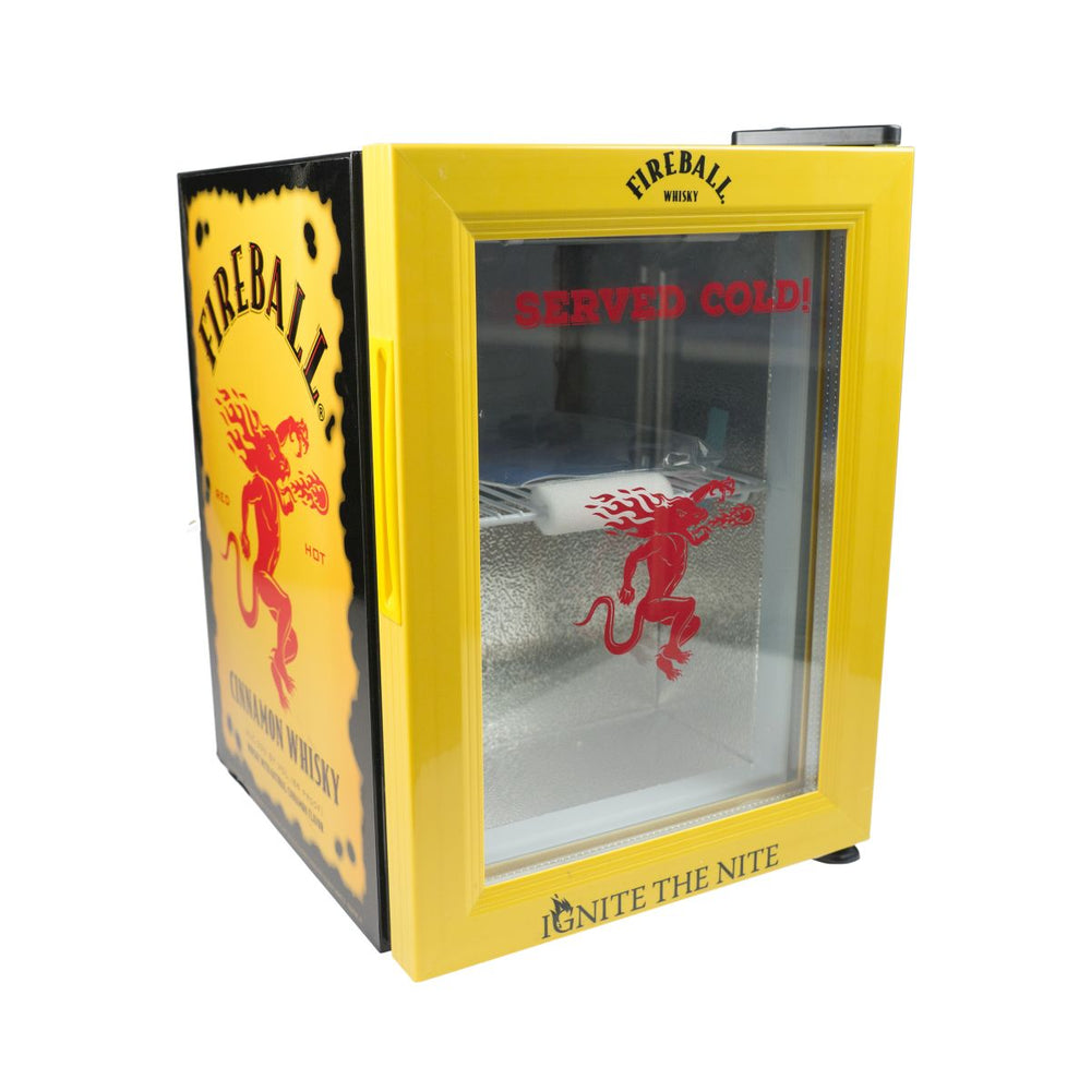 Fireball Frigorifero Mini-Freezer Raffredda bottiglie di whisky Fridge Cinnamon