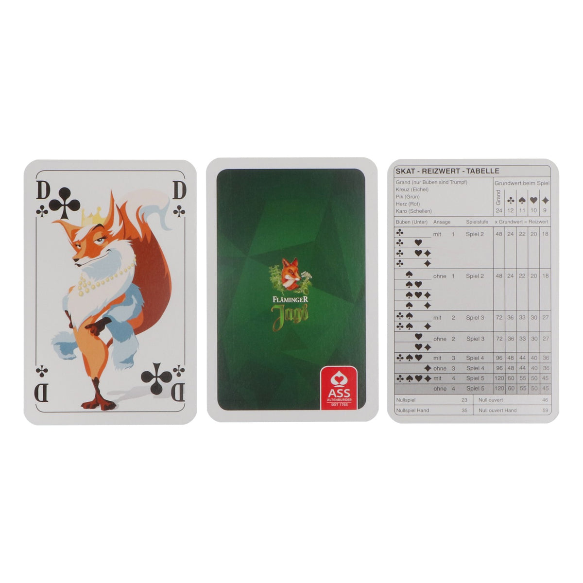 Liquore da caccia della regione del Flaming Gioco di carte Skat Gioco di società Carte da gioco – Vista 3