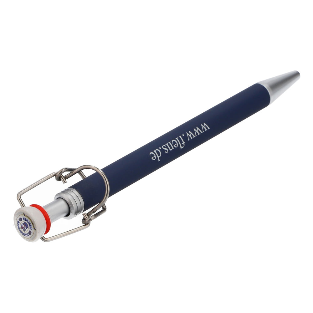 Penna a sfera Flensburger Pilsener Plop con tappo a pressione in confezione regalo