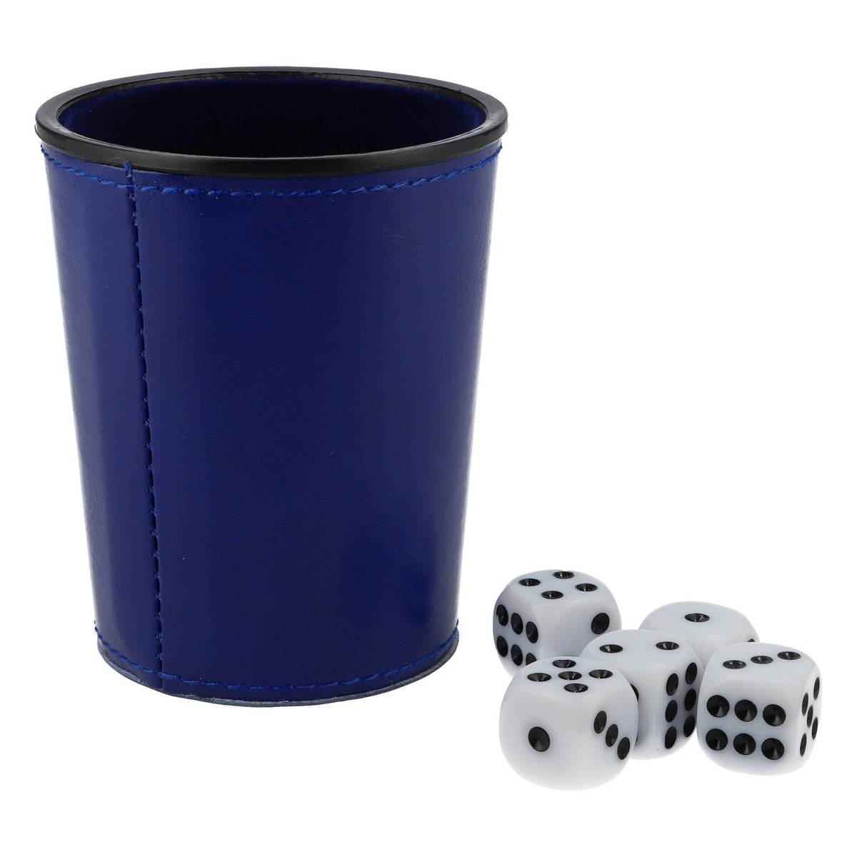 Flensburger Pilsener Plop Bicchiere da gioco Mäxle Knoble incl. 5 dadi bianchi – Vista 3