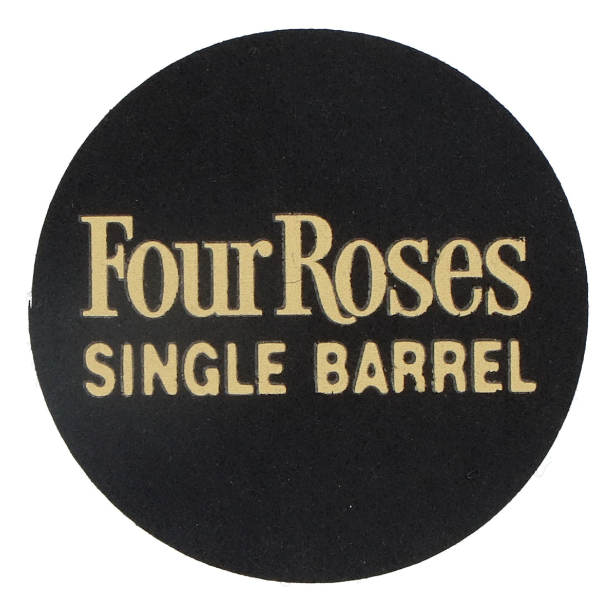 Four Roses Whiskey Sottobicchiere in feltro Sottobicchiere in vetro Nero 6,2 cm di diametro "Four Roses Single Barrell" – Vista 2