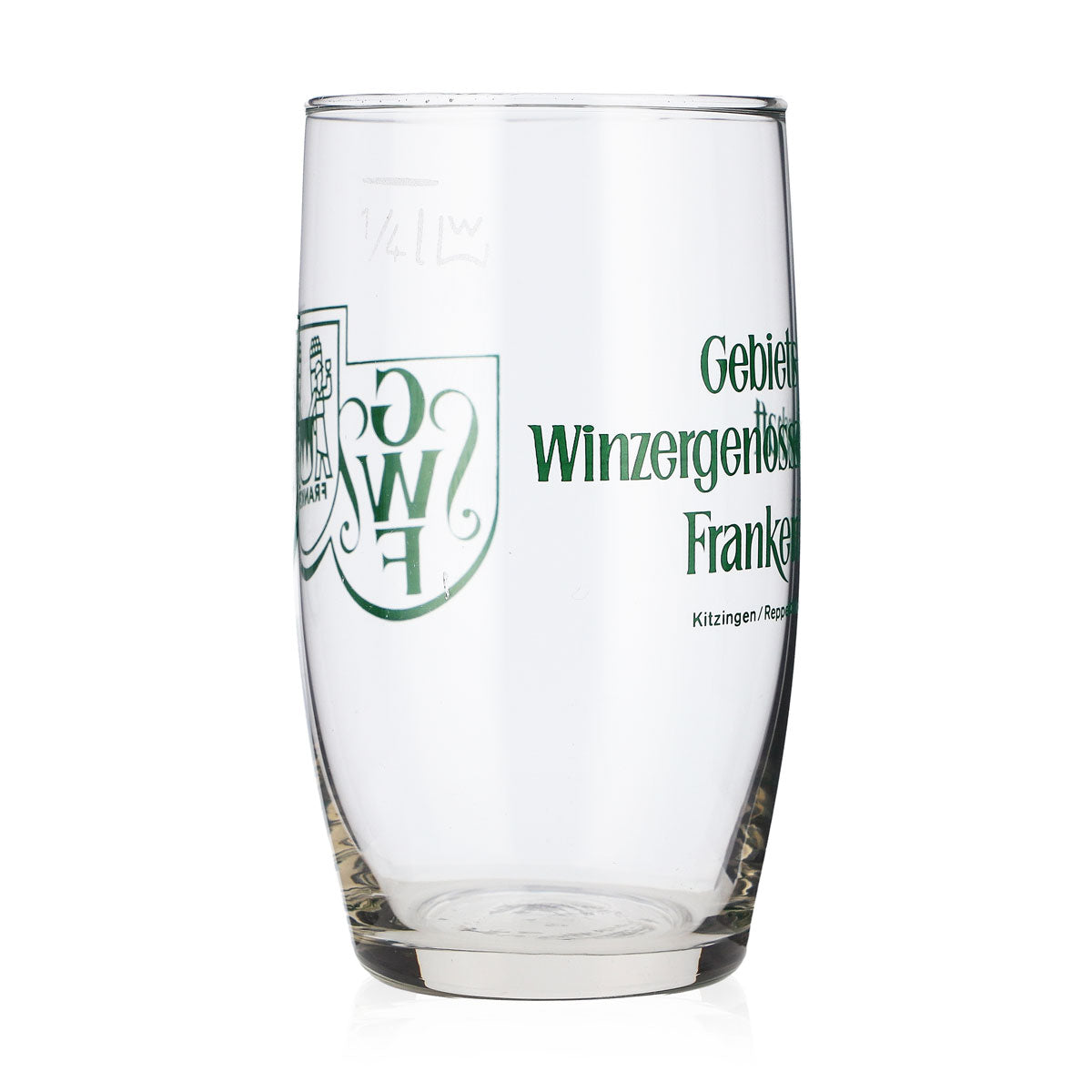 Bicchiere da vino Franken Bicchiere da laboratorio 0,1 l Cooperativa vinicola regionale  Logo verde – Vista 5