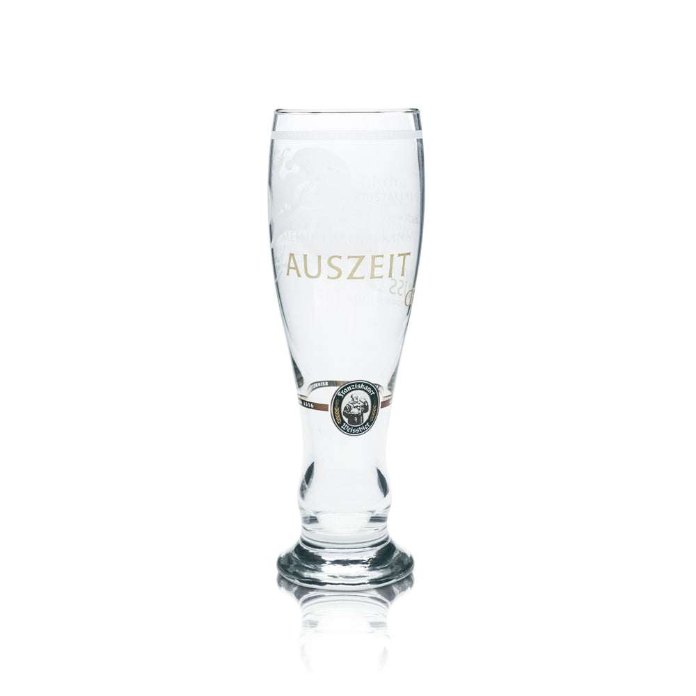 Bicchiere da birra Franziskaner Weißbier 0,5 l lievito di frumento bicchieri da collezione birrificio Bayer