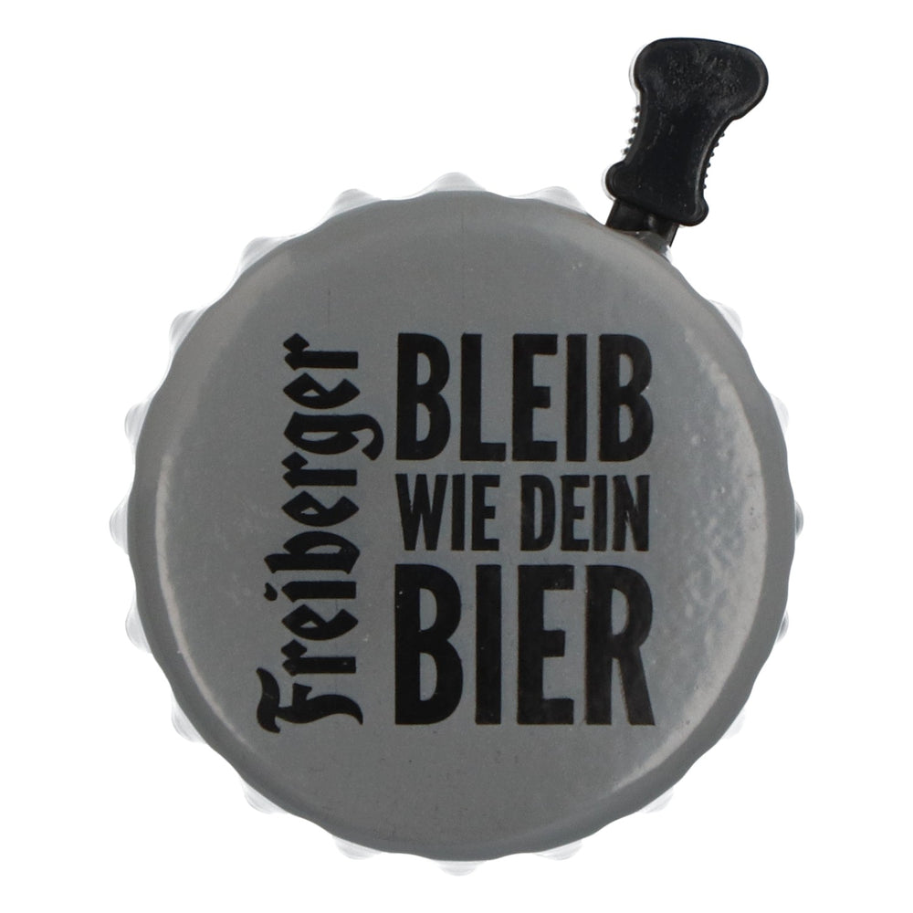 Campanello per bicicletta Freiberger Bier Accessori per biciclette Tappo a corona grigio