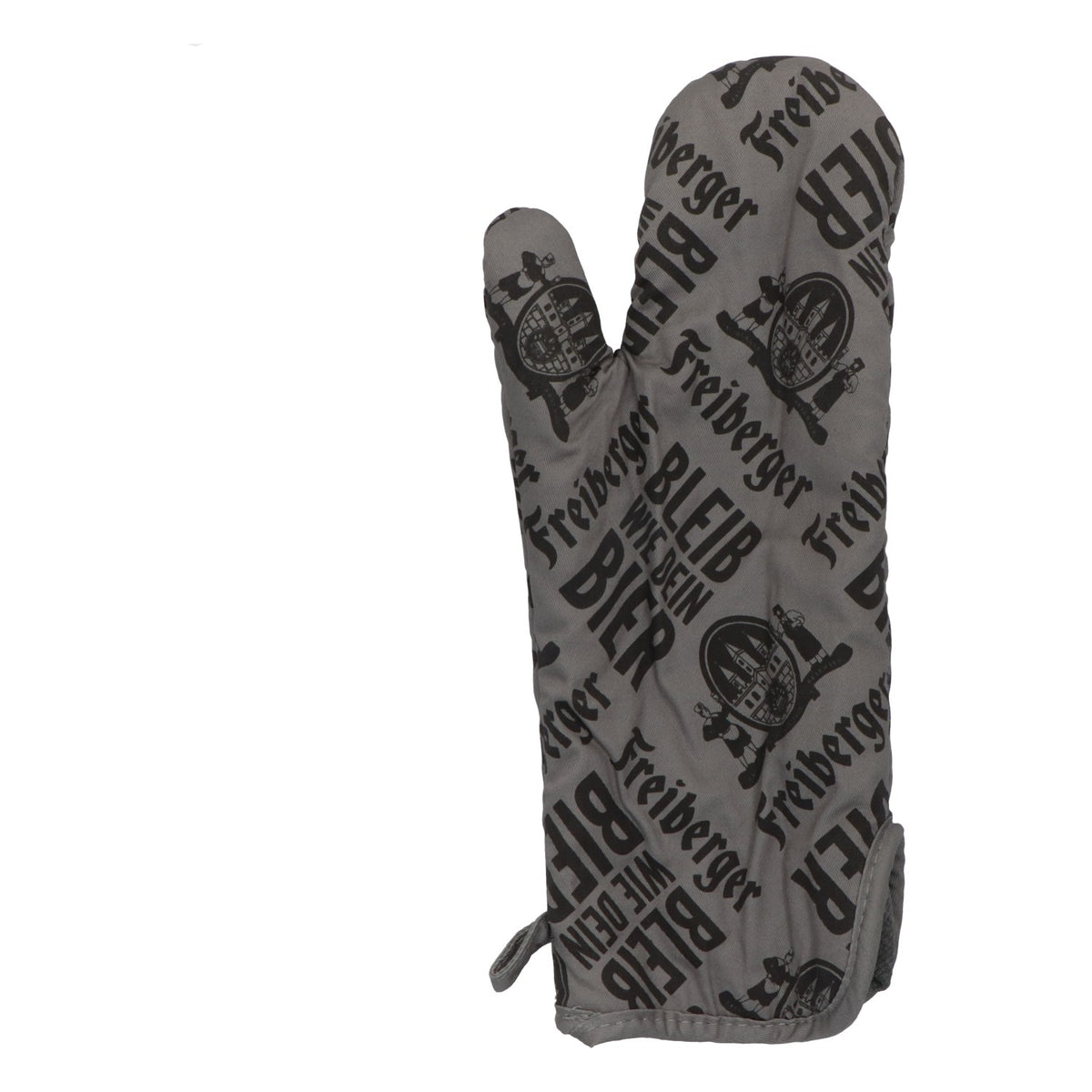 Guanto da barbecue Freiberger Bier Accessori per barbecue "Rimani come la tua birra"