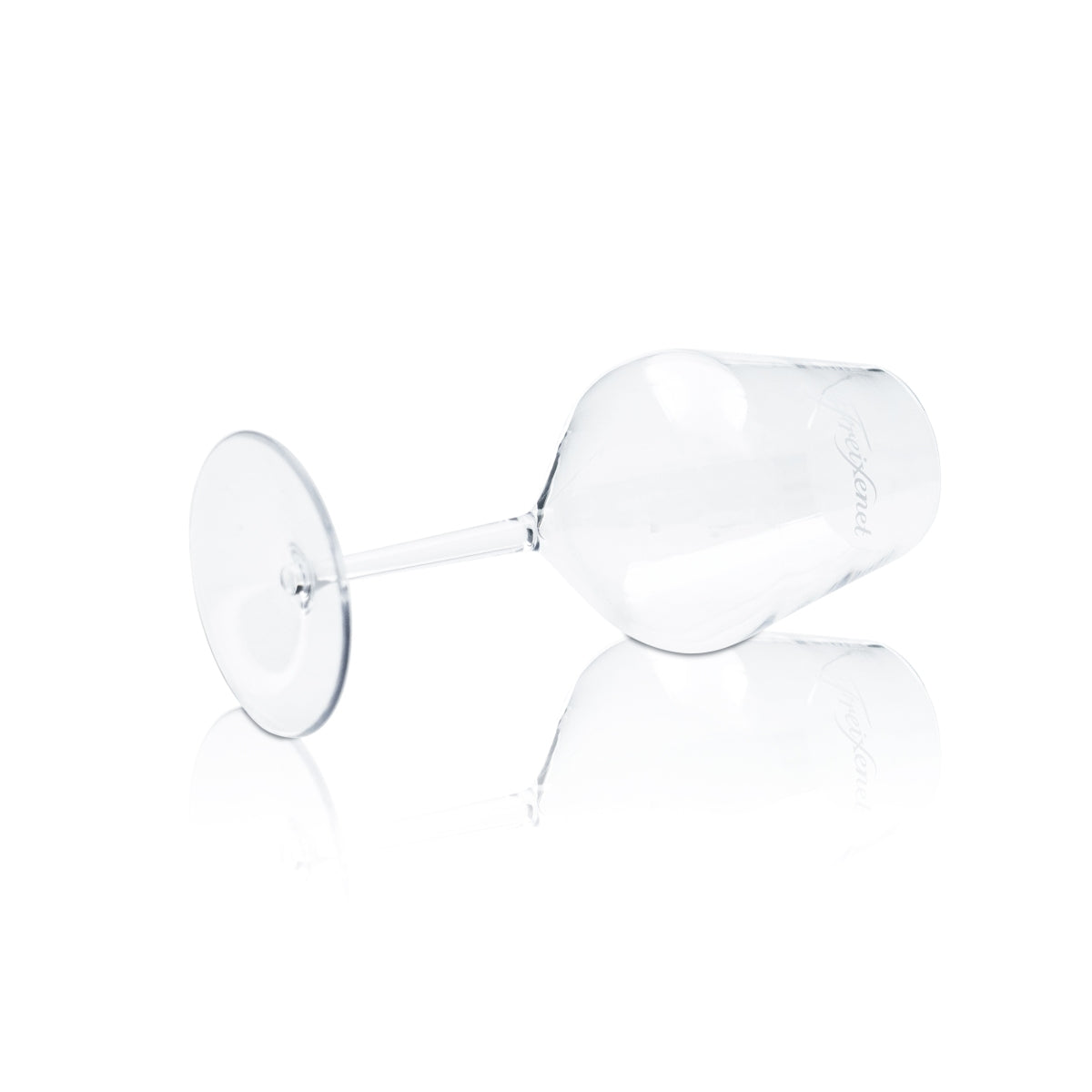6 bicchieri in plastica Freixenet da 0,4 l per spumante, riutilizzabili, con stelo, per aperitivi – Vista 3