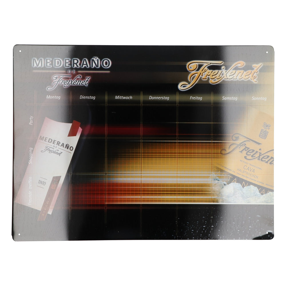 Freixenet Spumante Targhetta in metallo 40x30 cm Calendario Decorazione da parete Targhetta da parete Merchandise
