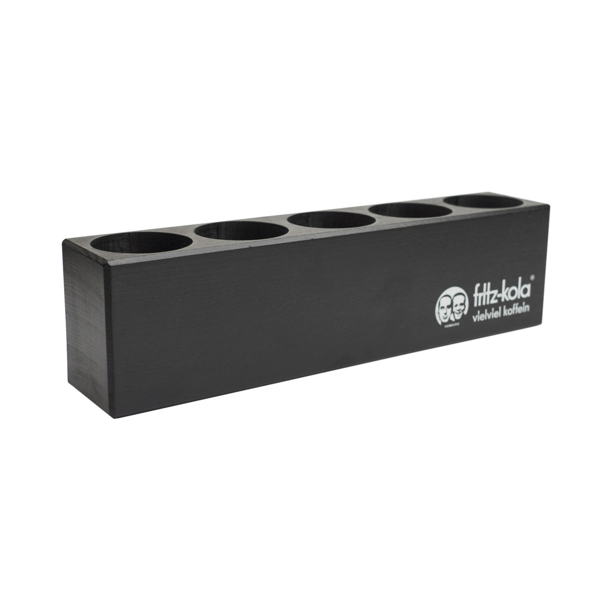 Fritz Kola espositore display Glorifier 5 bottiglie legno nero decorativo bar chiosco