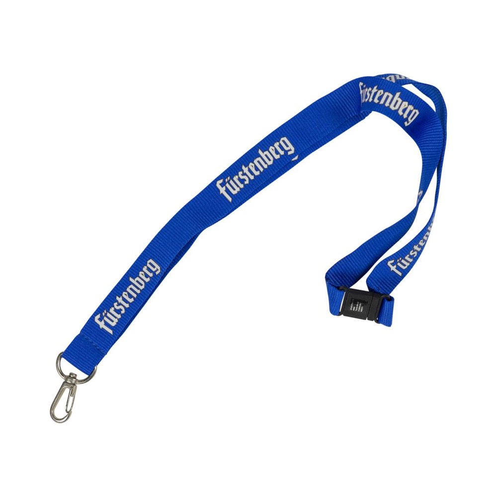 Forstenberg cordino blu con moschettone, fibbia e portabadge Accessorio